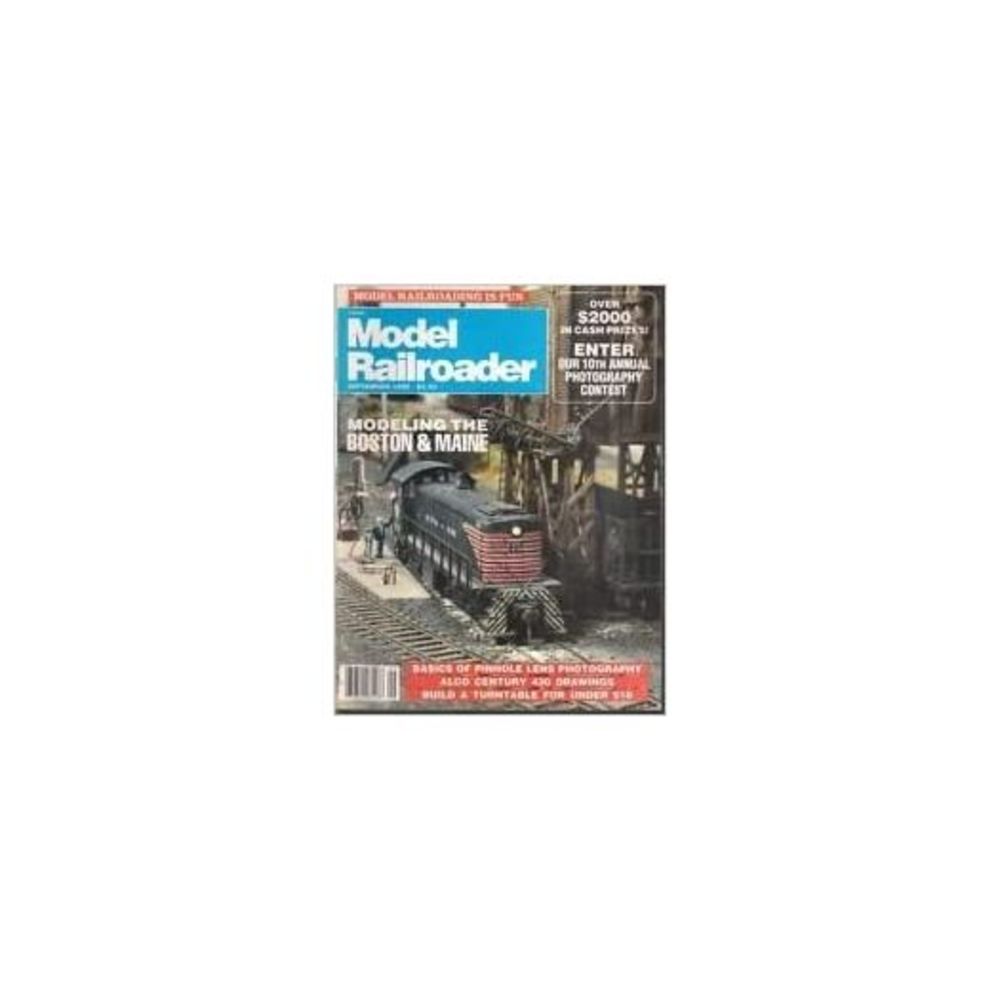 Model Railroader (September 1986)  - Vol 53 No. 9 (Collectible Single Back Issue